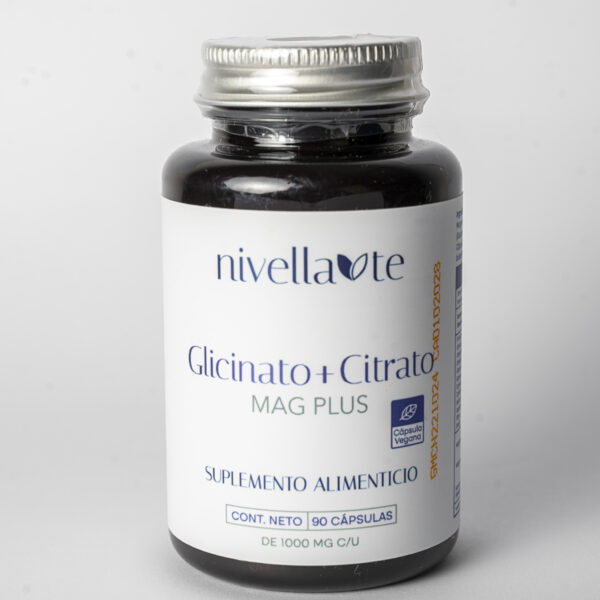 Glicinato y Citrato de Magnesio Nivellate